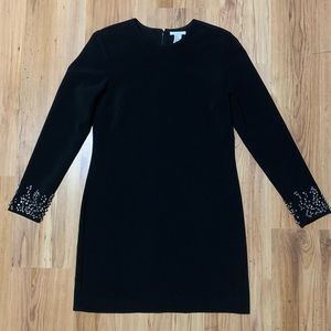 H&M Black Dress with Rhinestones | Size 8